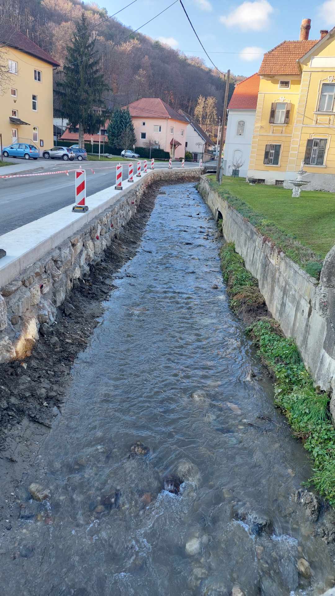 Ureditev struge potoka